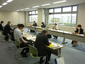 教育委員会定例会　会議の様子