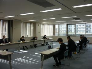 教育委員会定例会　会議の様子